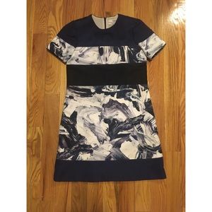 Prabal Gurung printed a line mini dress